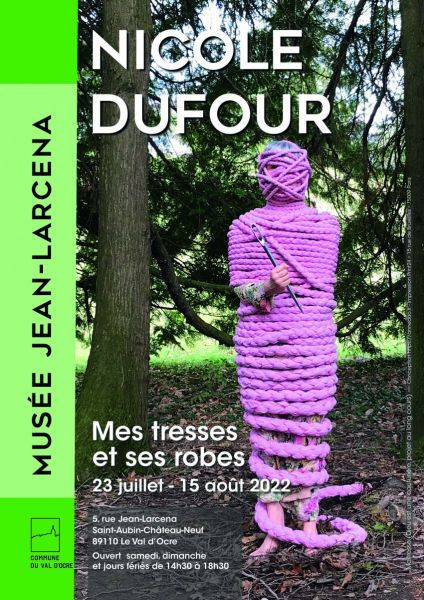 Exposition de Nicole Dufour au musée Jean Larcena SaintAubinChâteau